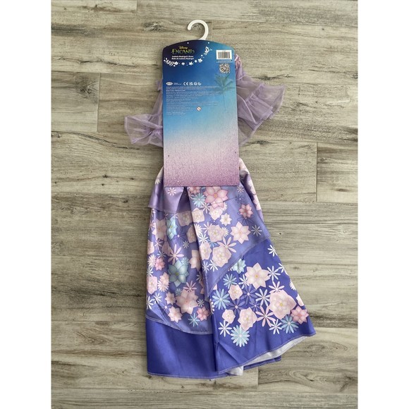 DISNEY ENCANTO ISABELA MADRIGAL FASHION DRESS COSTUME HALLOWEEN SIZE 4-6X NEW!! - Picture 5 of 5